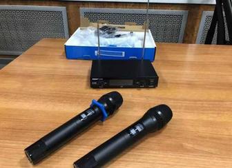 Микрофонная система shure uhf lx-818s. Микрафоны. Опт и в розницу