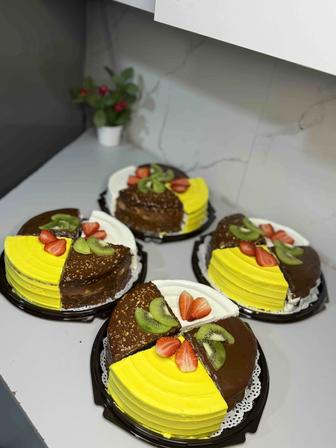 Торт тәттілер бәрі күнделікті свежий тапсырыс беріңіздер