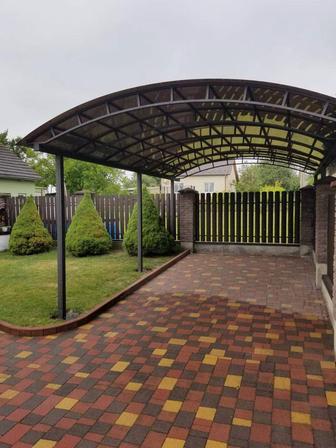 Изготовление и установка навесов любой сложности