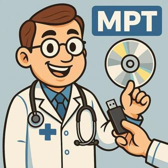 Вытащу файлы МРТ из диска и пришлю в нужном формате