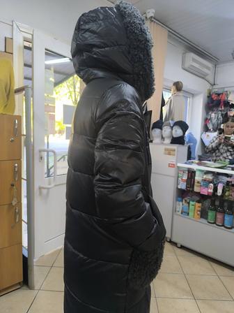 куртка зимняя 46 размер темно серый