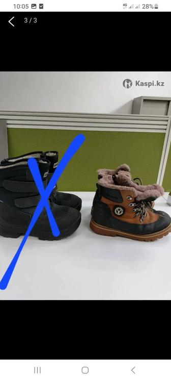 Продам Зима натуралка б.у.в отличном состояние детские сапоги