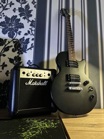 Электрогитара Epiphone Les Paul и Marshall MG10