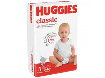 Подгузники Huggies Classic (5) (11-25 кг) 42 шт