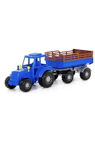 Синий трактор