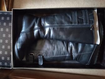 Сапоги натуральная кожа