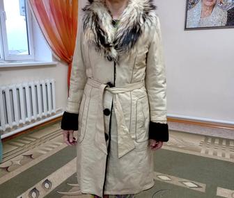 Дубленка кожаная