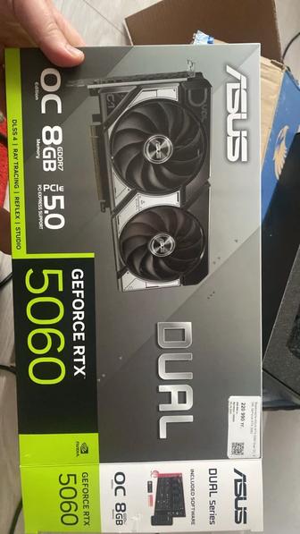 видеокарта rtx 5060 asus dual oc 8gb