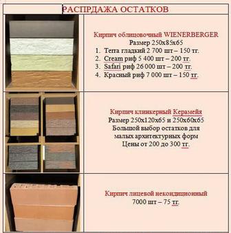 Кирпич облицовочный