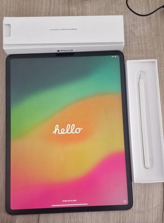 Продам iPad Pro 12.9 (2018) Apple Pencil 2 матовая пленка