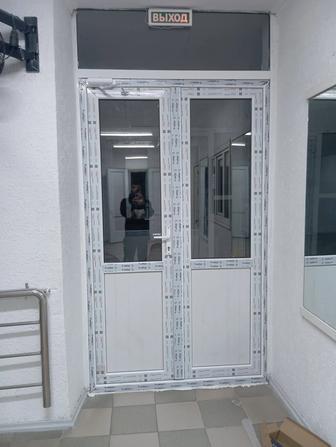 Пластик алюминий есік терезе