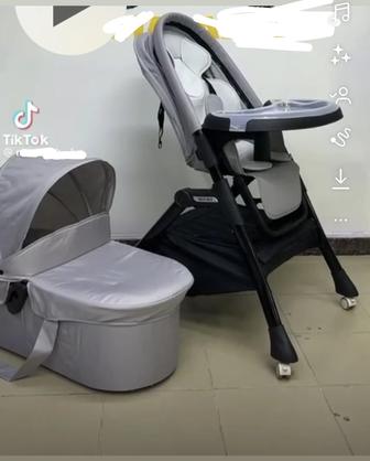 2в1 люлька и стульчик для кормления