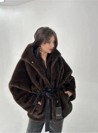 Эко шубка новая !