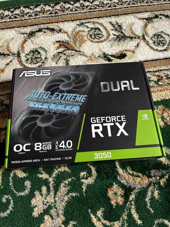 Видеокарта Asus Geforce RTX 3050 Dual OC 8Gb