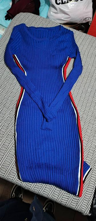 Трикотажные платья лапша по очень низкой цене, распродажа!!!