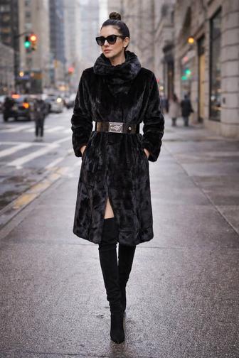 Норковая шуба