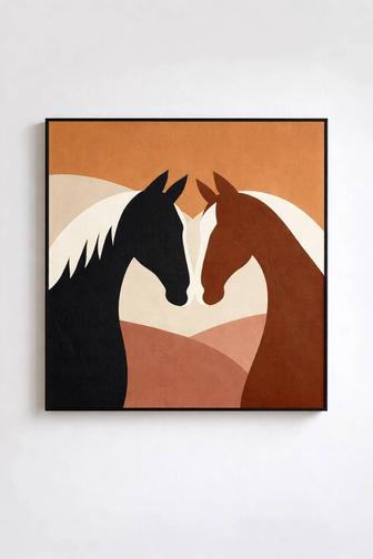 Парные картины для интерьера. Ручная работа, на заказ, масло, акрил