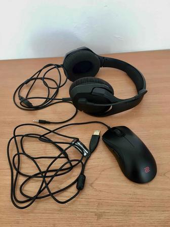 Мышь ZOWIE ZA13-B черный/ Наушники HyperX Cloud Stinger черный