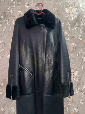 Продам дубленку кожаную (зима)Estimo 54 размер