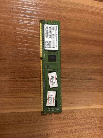 Оперативная память DDR3 Kingston 4GB, 1600mhz