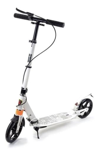 Самокат SCOOTER 116D белый, для подростков и взрослых
