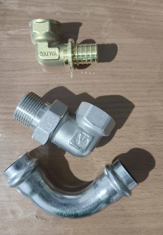 Угол пресс (аксиальный), угольник пресс нерж, угол сгон американка