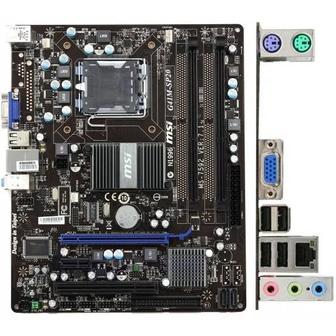 Материнская плата ecs g31/g41 lga775