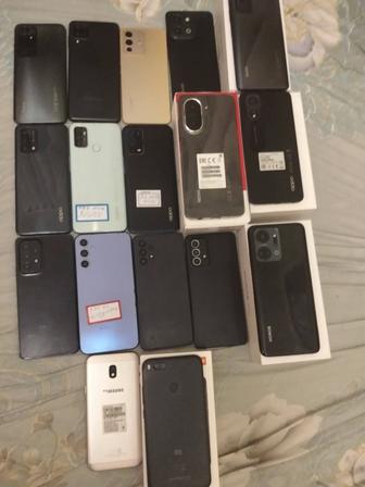 Смартфоны орро, Vivo, Samsung, Xiaomi