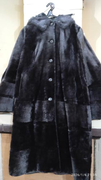 Шуба из скандинавского мутона