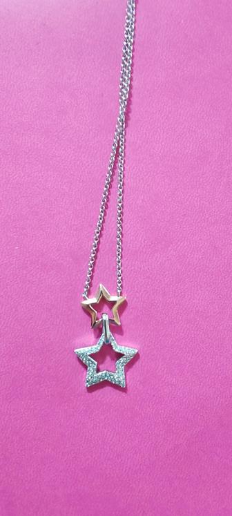 Колье из серебра 925