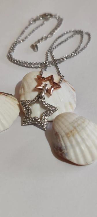 Колье из серебра 925