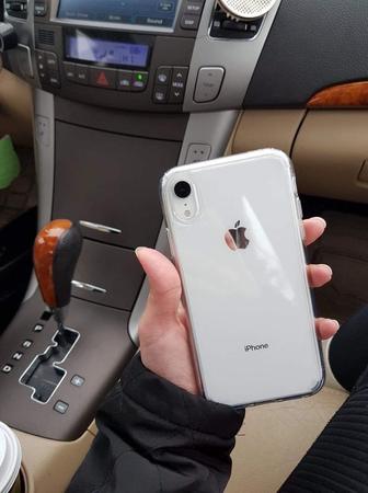 Айфон хр, белый