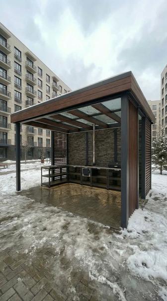 Барбекю зона , мангальная зона