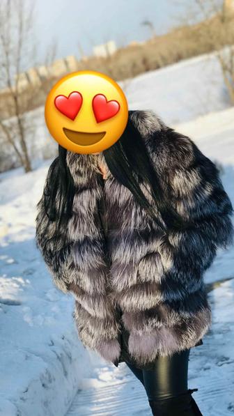 Продам шубу чернобурку
