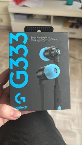 Logitech g333 наушники проводные черные