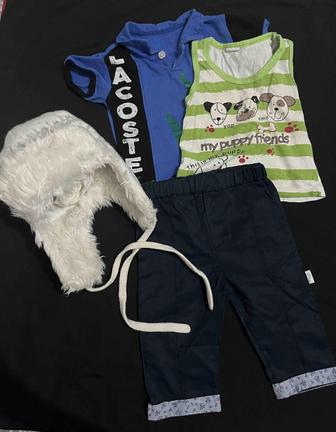 Детская футболка майка шапка