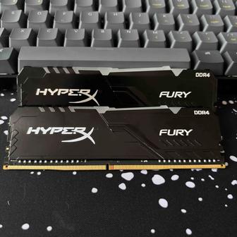 Оперативная память Kingston HyperX Fury RGB 2x8