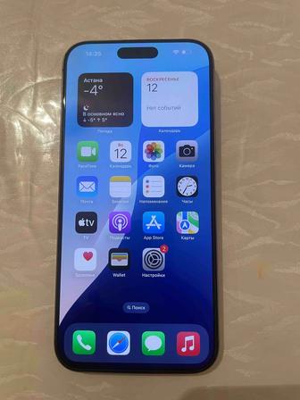 Продаю iPhone 16 pro max, Natural Titanium, 256GB. e-Sim