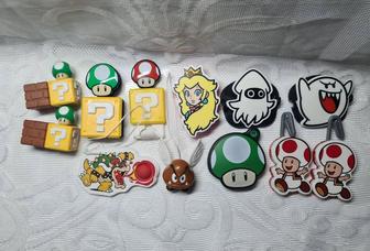 Набор фигурок kinder joy Super Mario и Stranger things