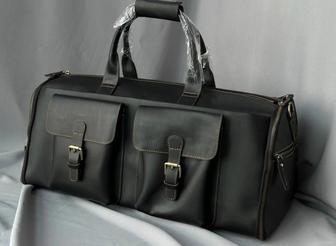 Портплед, трансформер,дорожная сумка из натуральной бычьей кожи новая