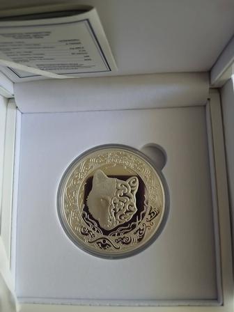 Серебряная инвестиционная монета Кокбори ( Волк) 5 унций