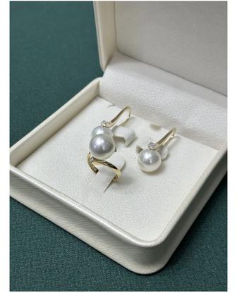 Срочно продам!!! 1.8 КАРАТ вес 9.6 г золото, бриллиант, жемчуг