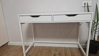 Письменный стол ALEX ИКЕА, белый 100x48 см