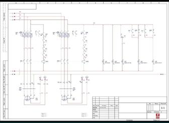 Выполняю электрические чертежи, схемы в AutoCad, Elpan