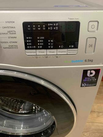 Продам стиральную машинку Samsung eco bubble, 6,5 кг