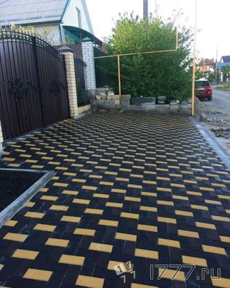 Укладка брусчатки