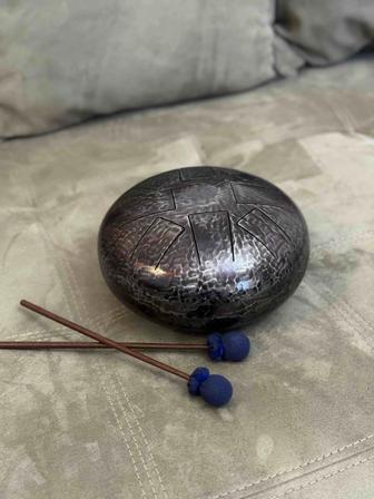 Глюкофон (Steel Tongue Drum) палочки в комплекте