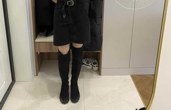 Продам демисезонную, замшевую ботильоны