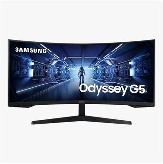 34 Игровой монитор Odyssey G5 G55T UWQHD, 165 Гц