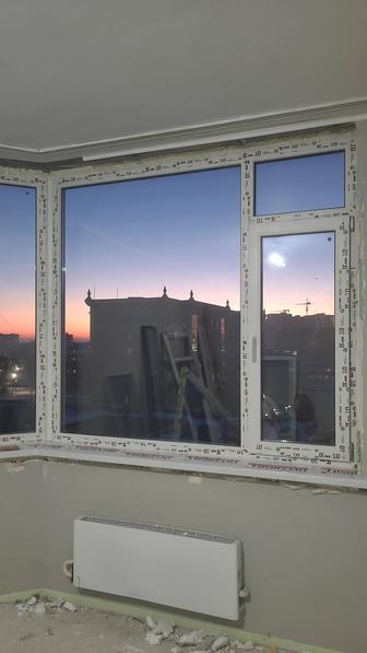 Изготовление и ремонт пластиковых окон и двери ПВХ Алюминий